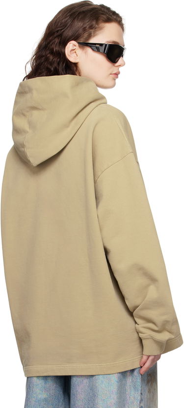 Pulover Acne Studios Acne Studios Logo Hoodie Bež | CI0192-, 2
