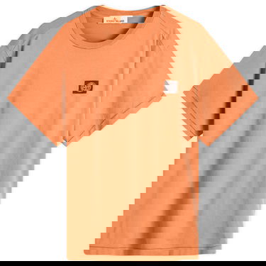 Majica Stone Island Patch Logo T-Shirt, Size Large Oranžna | K1S152100039-V0073, 1