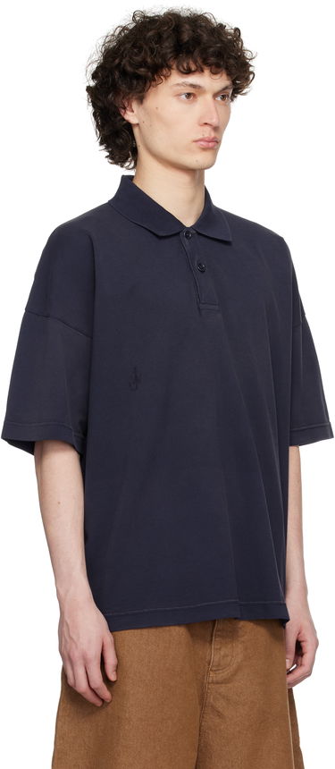 Polo majica JW Anderson JW Anderson Anchor Print Polo Mornarica | JO0269-PG1808, 4