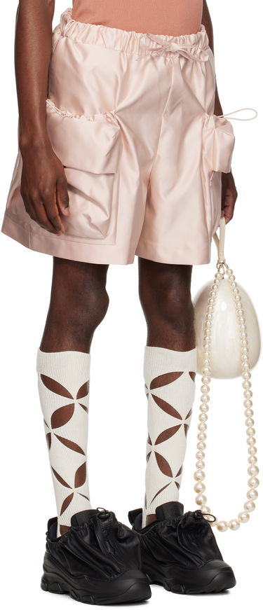 Kratke hlače Simone Rocha Simone Rocha Cargo Flap Shorts Roza | 4152 1221, 1
