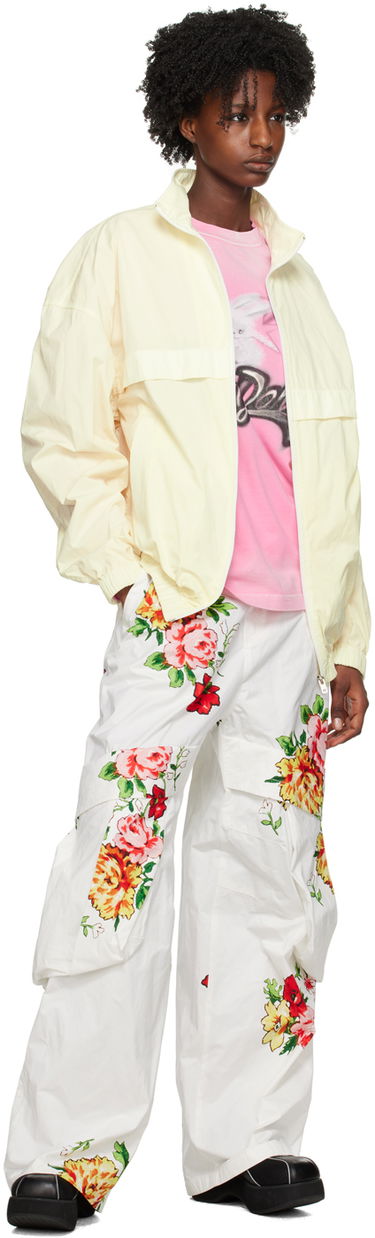 Vetrovka We11done We11done Stand Collar Windbreaker Jacket Rumena | WD-JP1-23-256-U-YE, 3
