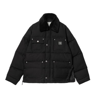 Puhovka Carhartt WIP Black Insulated Chore Coat Črna | I033906_8, 1