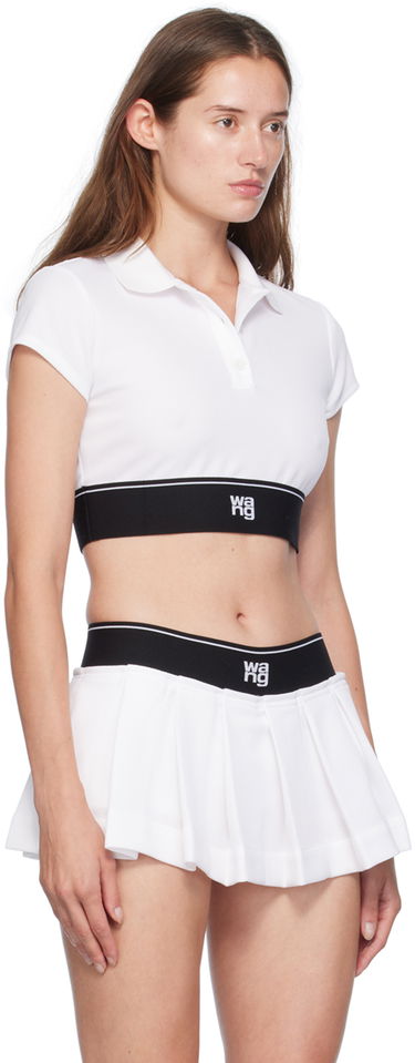 Krila Alexander Wang Alexander Wang Cheerleader Polo Bela | 4CC3241497, 1