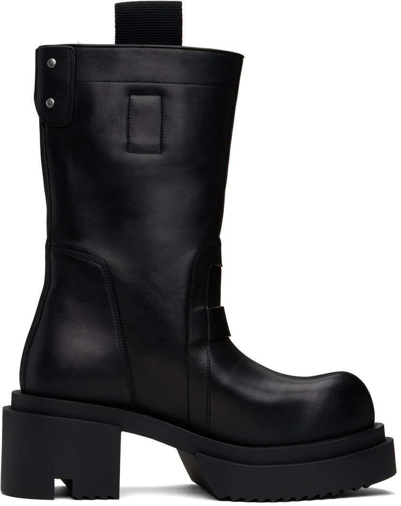 Oblačila Rick Owens Rick Owens Hollywood Low Bogun Pull-On Boots Črna | RU01E5804 LOO