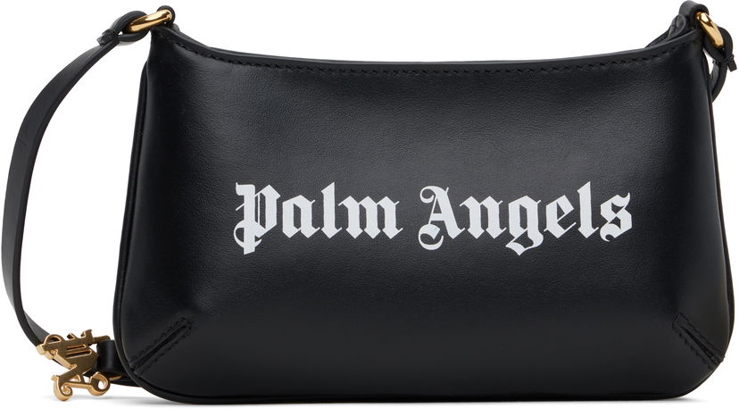 Torbica Palm Angels Giorgina Mini Leather Shoulder Bag Črna | PWNX006C99LEA0011001