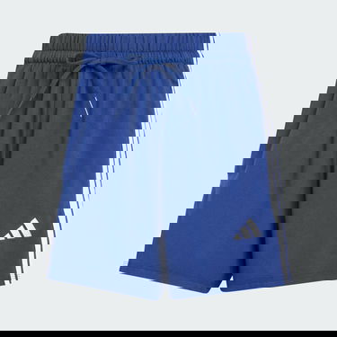 Kratke hlače adidas Performance Cotton Shorts with Side Stripes Modra | JD0913, 4