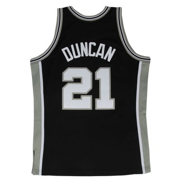 Dres Mitchell & Ness NBA Swingman Jersey San Antonio Spurs Tim Duncan Črna | SMJYGS18208-SASBLCK98TDU, 2