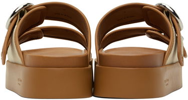 Modni dodatki rag & bone Rag & Bone Geo Buckle Platform Slides Rjava | WFF24PF034CV34, 1