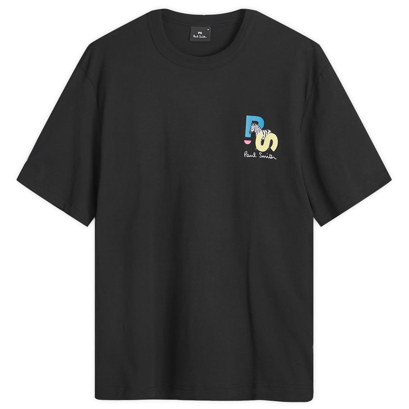 Majica Paul Smith PS Logo T-Shirt, Size Medium Črna | M2R-220X-NP4799-79