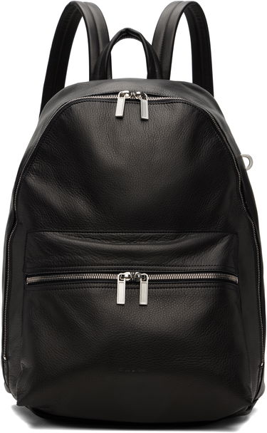 Nahrbtnik Rick Owens Rick Owens Concordians Leather Backpack Črna | RA02E0771 LCN, 0