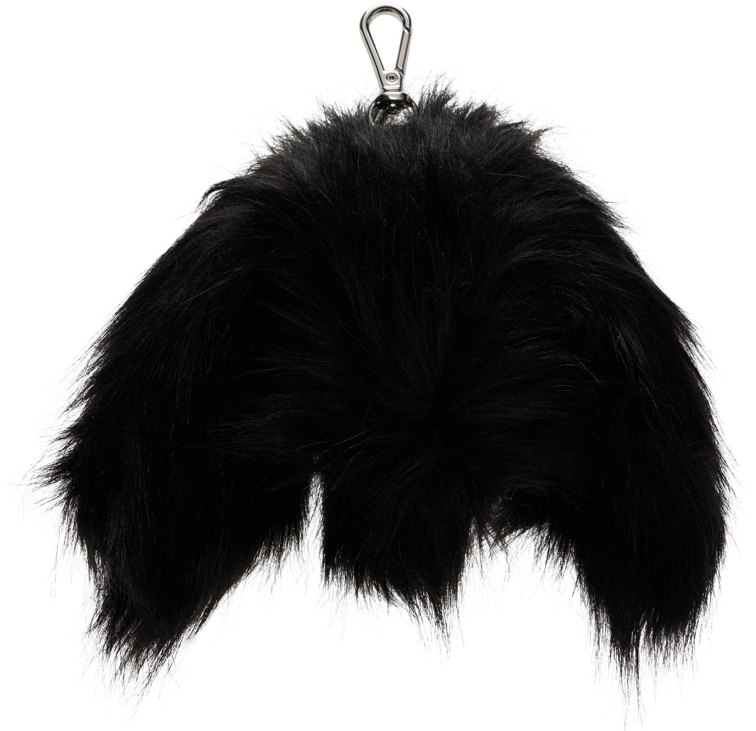 Obeski za ključe Simone Rocha Simone Rocha Faux Fur Hare Coin Purse Bag Charm Črna | COINPURSE1 0815, 0