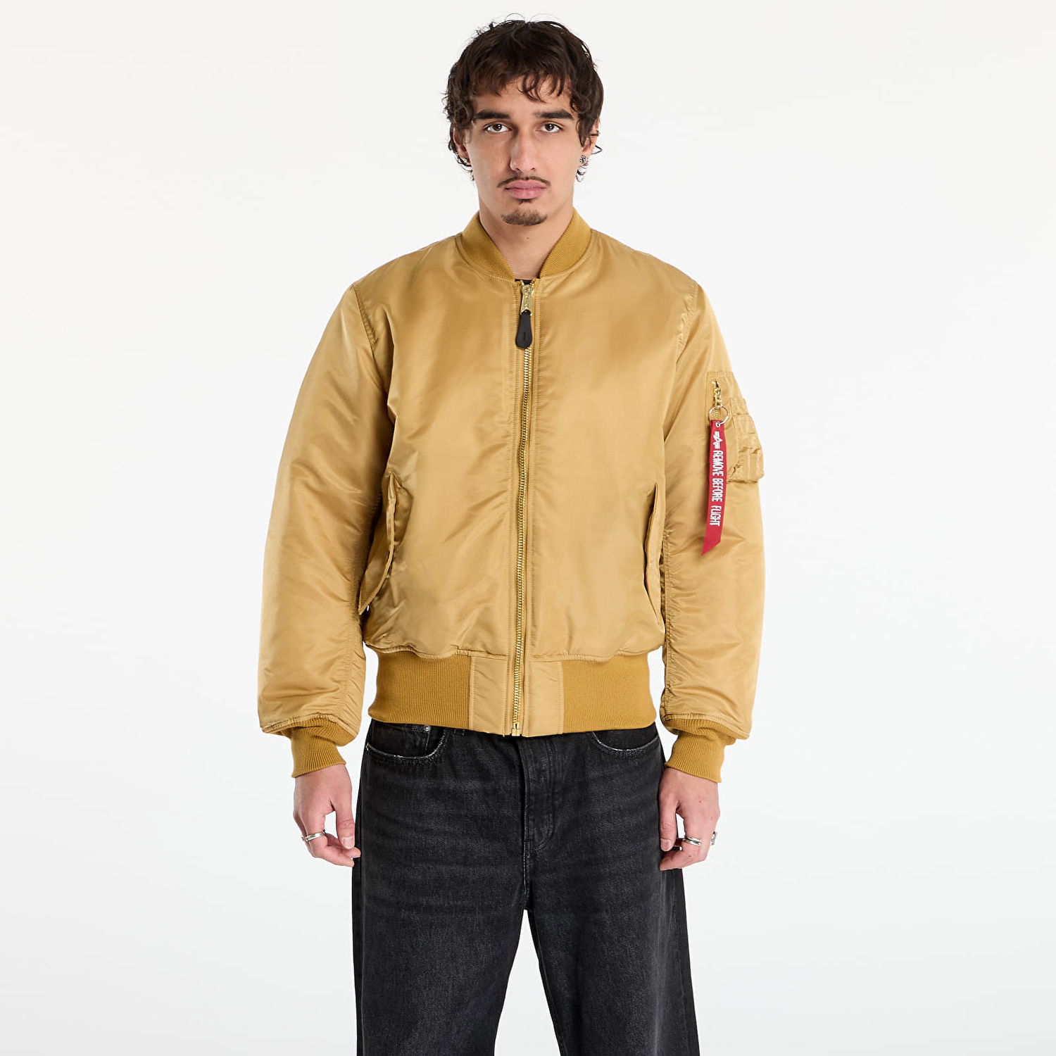 Bomber jakna Alpha Industries MA-1 Heritage Bomber Jacket Bež | 100101-145, 0