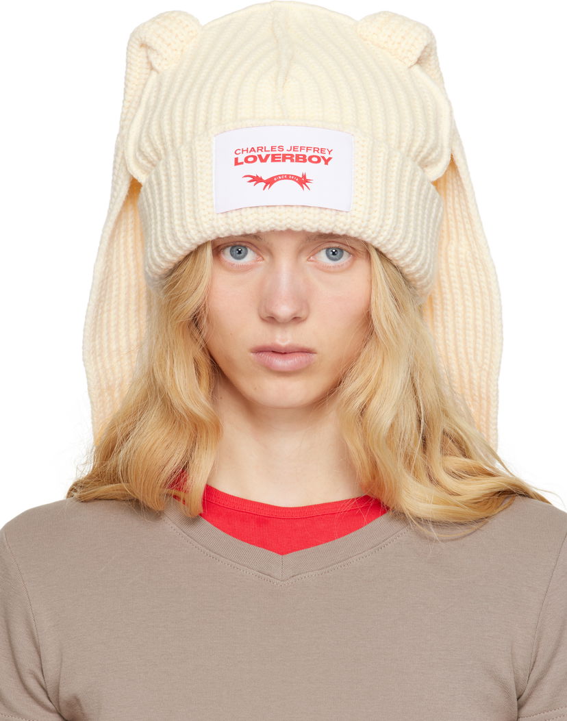 Beanie Charles Jeffrey Loverboy Charles Jeffrey LOVERBOY Chunky Knit Ears Beanie Bela | 54130302