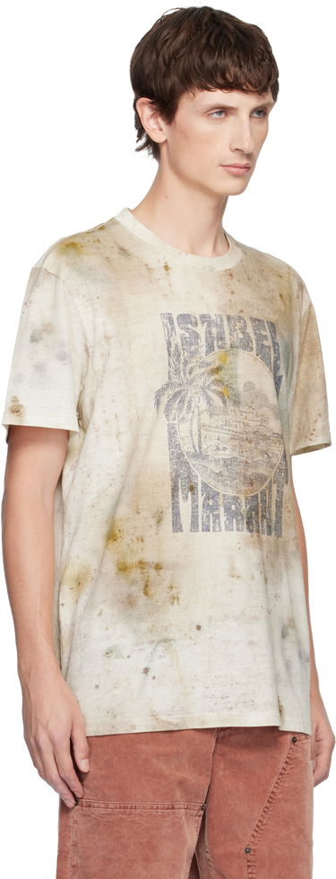 Majica ISABEL MARANT Distressed Graphic T-shirt Honore Večbarvna | 25ATS0052HB-C3N10H, 1
