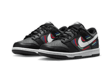 Superge in čevlji Nike Dunk Low Next Nature Marker Swoosh Črna | FB8022-001, 2