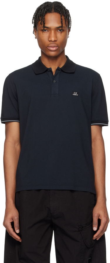 Polo majica C.P. Company C.P. Company Tacting Piquet Polo Mornarica | 18CMPL130A006263G, 0