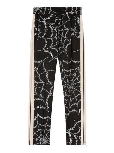 Hlače Palm Angels Spider Web Classic Track Pant Črna | PMCJ001F22FAB0061003