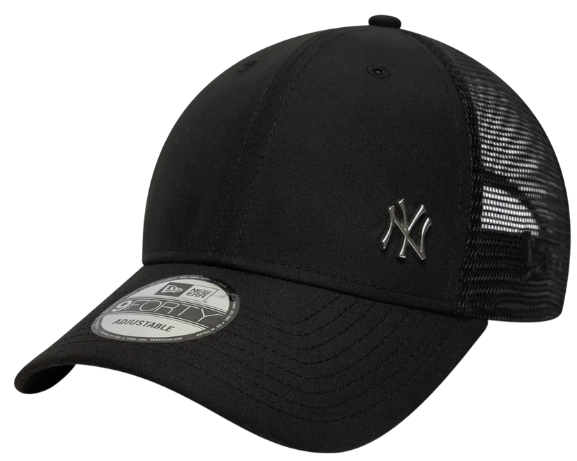 Kapa New Era New Era MLB New York Yankees Flawless 9Forty Trucker Cap Črna | 60667656-60667656