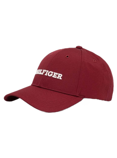 Kapa Tommy Hilfiger Logo Cap Bordo | AM0AM11250