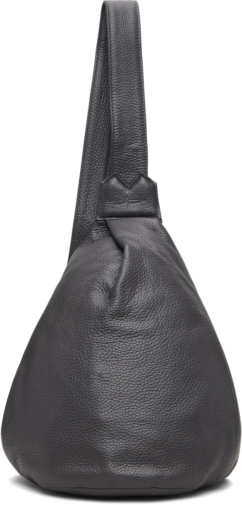 Torba za čez ramo Yohji Yamamoto YOHJI YAMAMOTO Tuck Small Sling Bag Siva | DM-I92-707