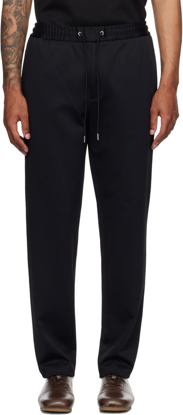 Hlače Moncler Moncler Logo Jogging Trousers Črna | K20912A0002289ALO, 0