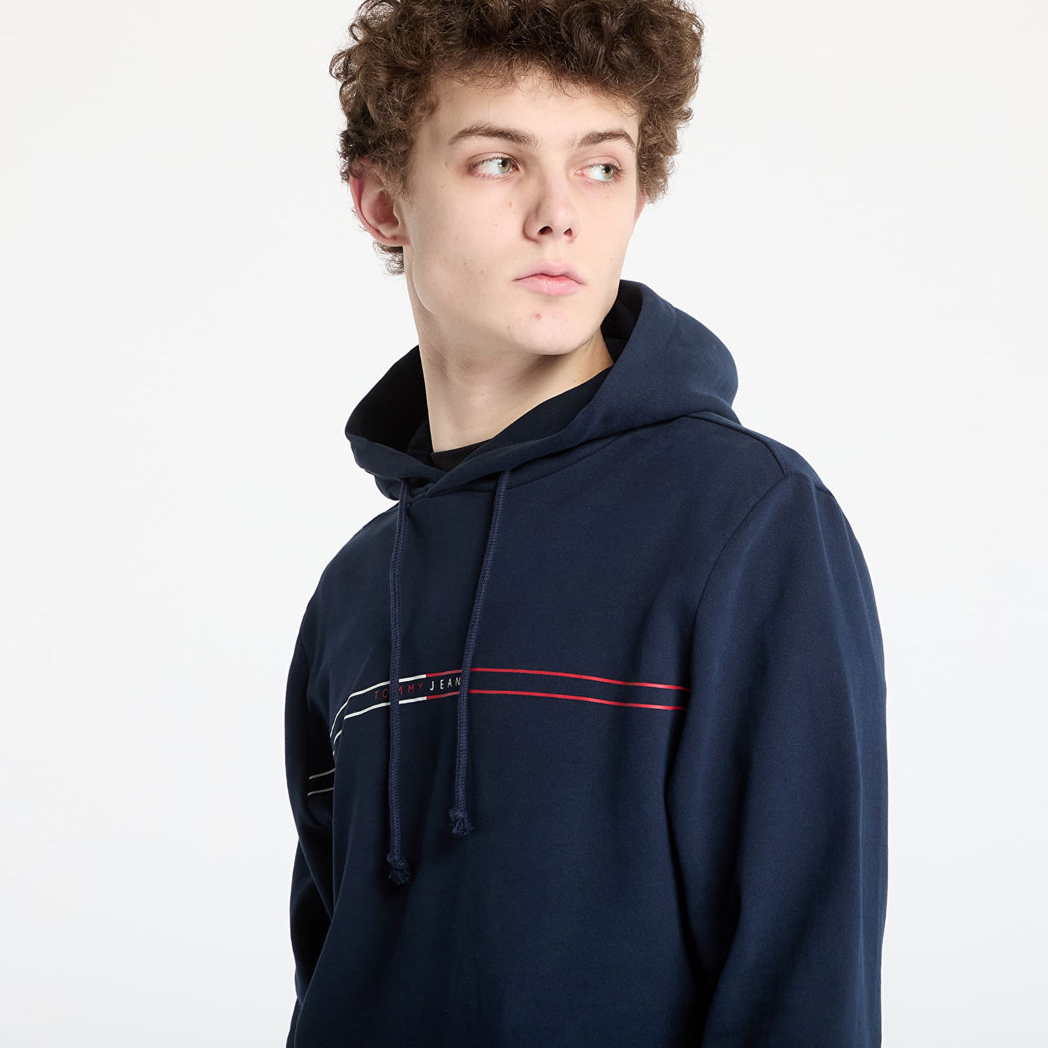 Pulover Tommy Hilfiger Tommy Jeans Regular Entry Graphic Hoodie Mornarica | DM0DM20847 C1G, 1