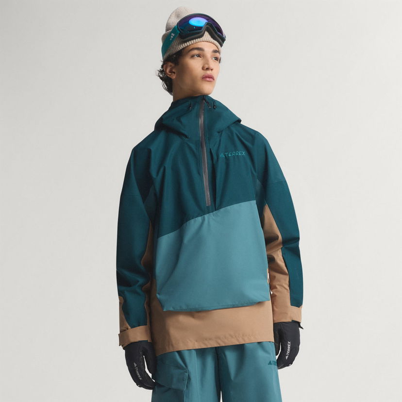 Vetrovka adidas Performance Terrex Xploric 2 Layer Lined CLIMAPROOF Anorak Večbarvna | JN3093