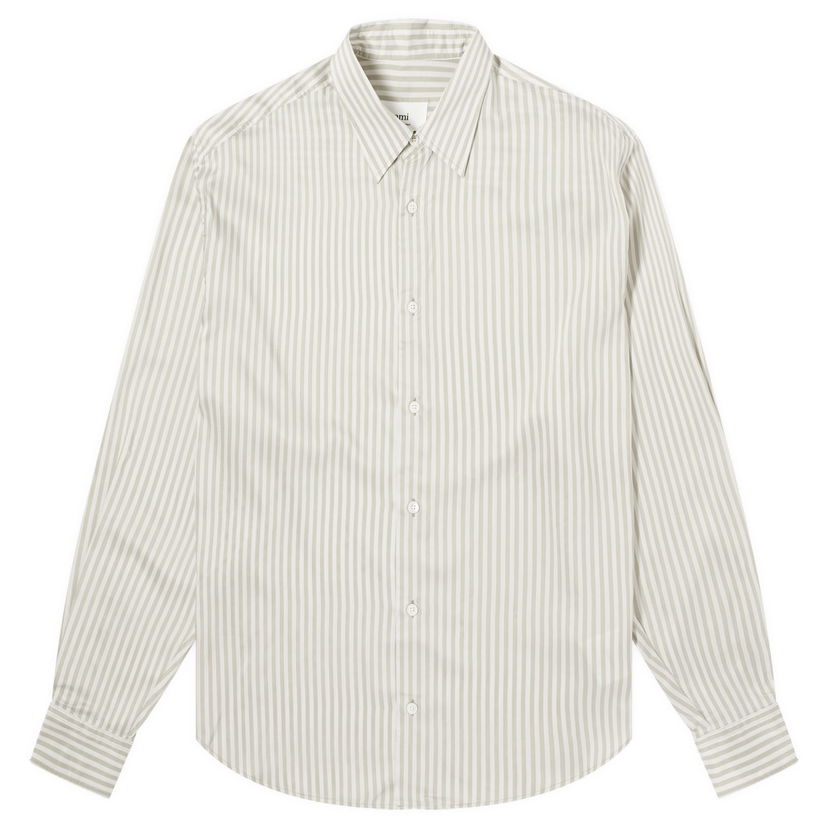 Srajce AMI Boxy Stripe Siva | USH126-VI0015-1931