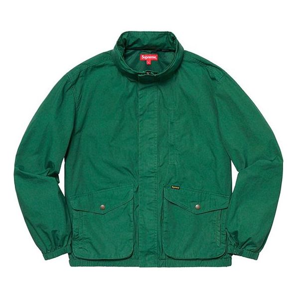 Vetrovka Supreme Highland Zipper Jacket Zelena | SUP-SS19-967