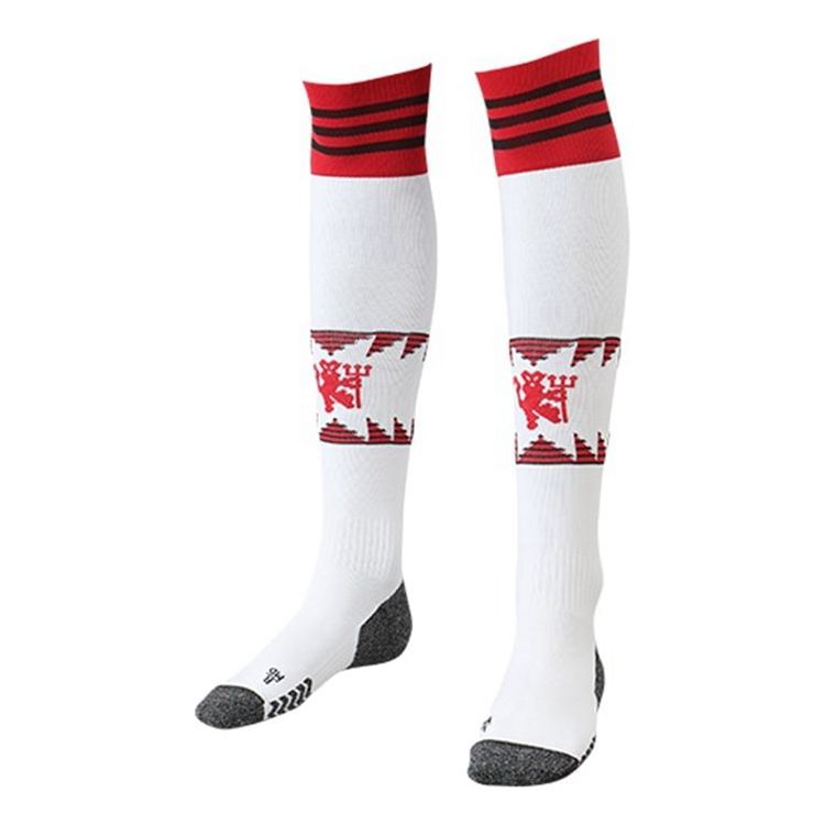 Nogavice adidas Originals Manchester United 22/23 Home Socks Bela | H13893