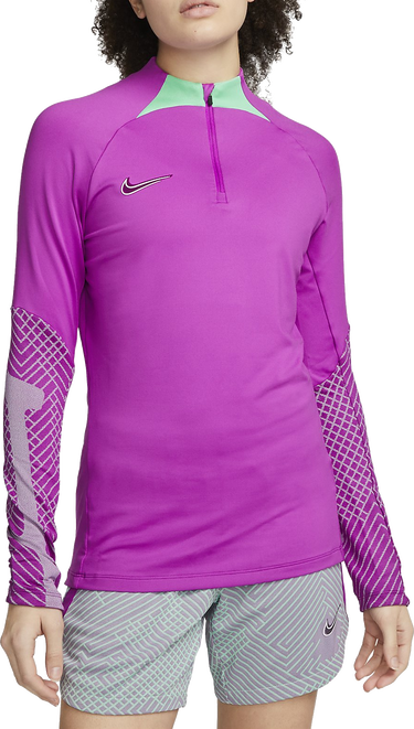 Pleteni pulover Nike Nike Dri-FIT Strike Drill Long Sleeve Top Lila | dq6749-551, 0