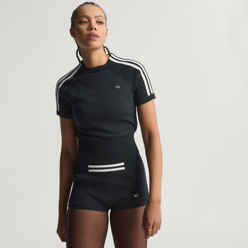 Majica adidas Performance Cali Sock T-Shirt Črna | JW2518