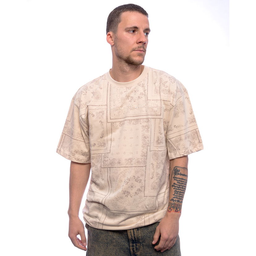 Majica Karl Kani Karl Kani Signature Paisley T-Shirt Bež | KK-PD00005342