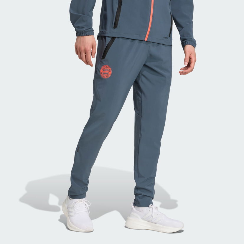 Trenirka adidas Performance FC Bayern Tiro 25 Competition Travel Pants Siva | JV5344