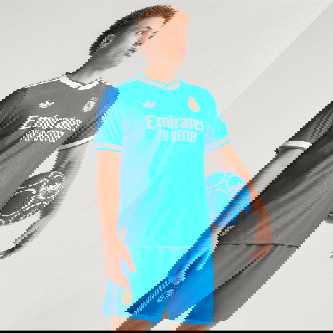 Dres adidas Performance Real Madrid 25/26 Authentic Third Jersey Modra | JV5839, 0