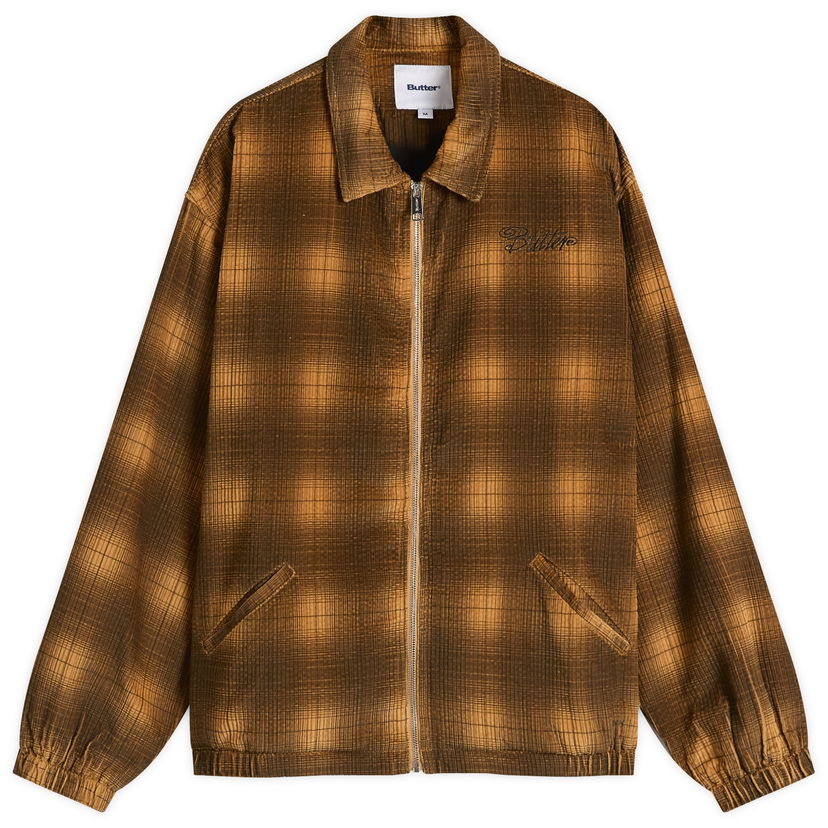 Jakna Butter Goods Jive Corduroy Jacket Rjava | BG253602-MUS