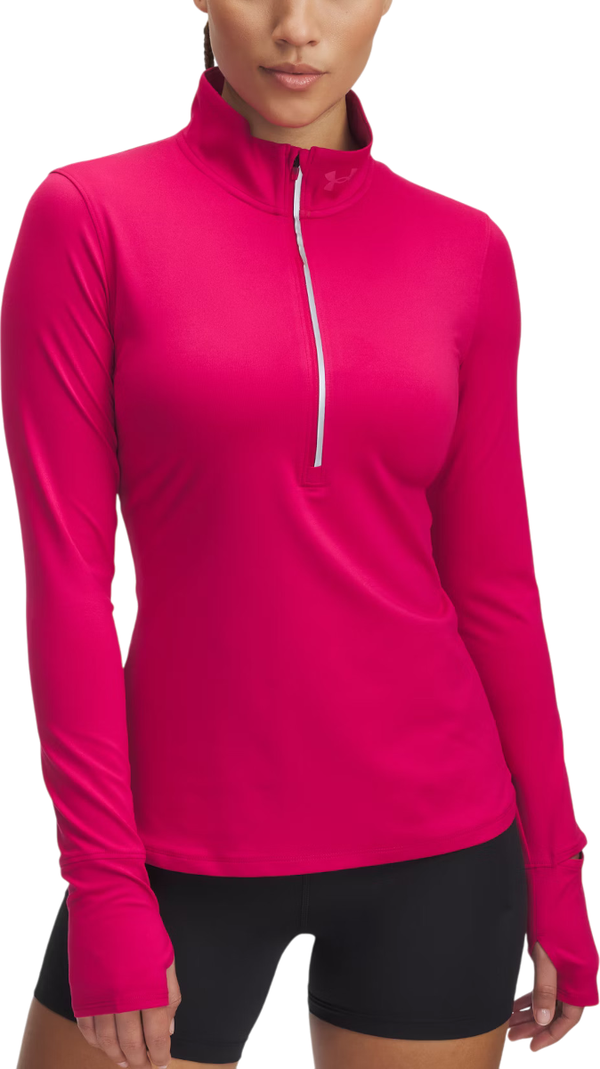 Majice in brezrokavniki Under Armour Under Armour Launch Pro Half Zip Top Roza | 1379349-681