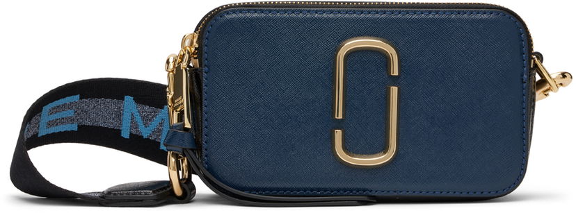 Torba za čez ramo Marc Jacobs Marc Jacobs 'The Snapshot' Crossbody Bag Mornarica | M0014146