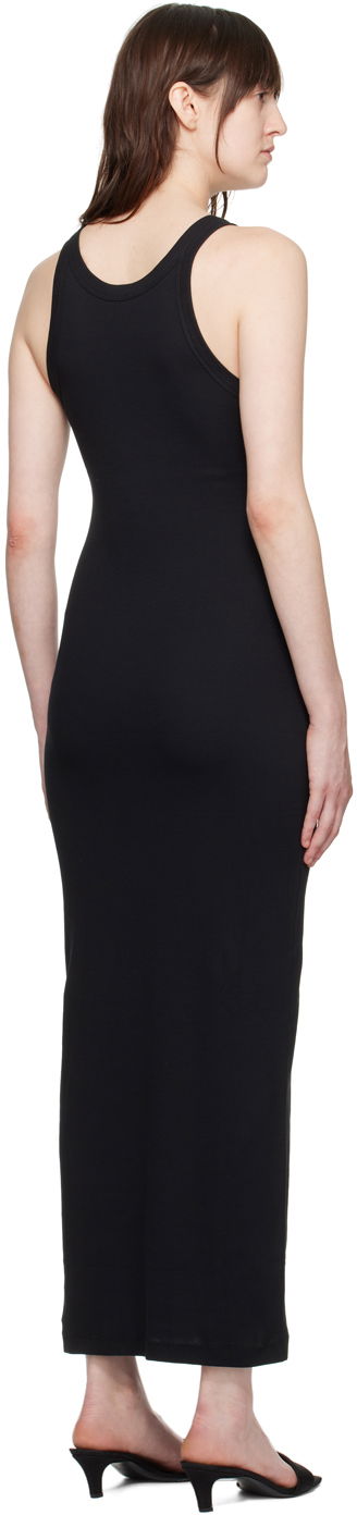 Obleke TOTEME TOTEME Women's Curved Maxi Dress Črna | 243-WRD3766-FB0094, 2