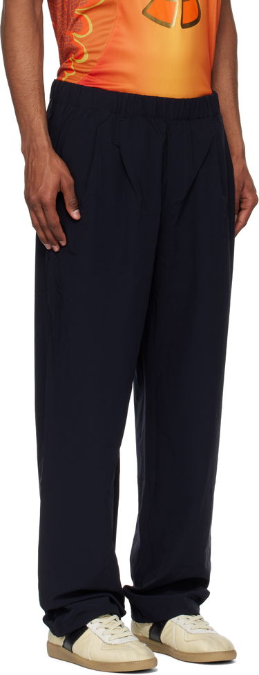 Trenirka Dime Dime Pleated Nylon Trousers Črna | DIME2SP2511BLK, 1