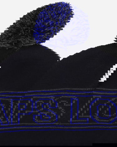 Beanie WTAPS Knit Pom-Pom Beanie with Intarsia Logo Črna | 242MADT-HT03 001, 4
