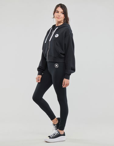Pulover Converse Retro Chuck Hoodie Črna | 10025888-A01, 2