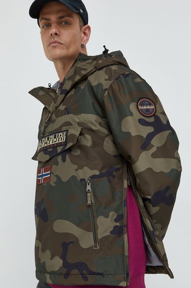 Vetrovka Napapijri RAINFOREST PKT PRT 2 JACKET Zelena | NP0A4GMEF841, 0