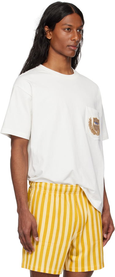 Majica Bode Bode Sportsman Patch Pocket T-Shirt Bela | MRS25CS060, 1