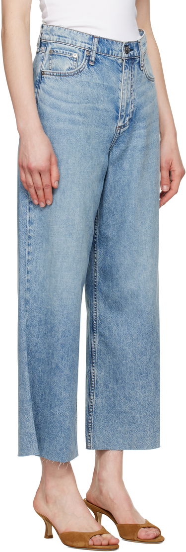 Kavbojke rag & bone Rag & Bone Featherweight Andi Ankle-Length Jeans Modra | WDD25S2914FWBC, 1