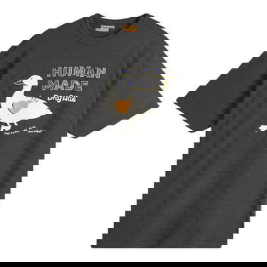 Majica Human Made Duck Dry Alls Graphic T-Shirt, Size Large Siva | HM29TE012-BLK, 0