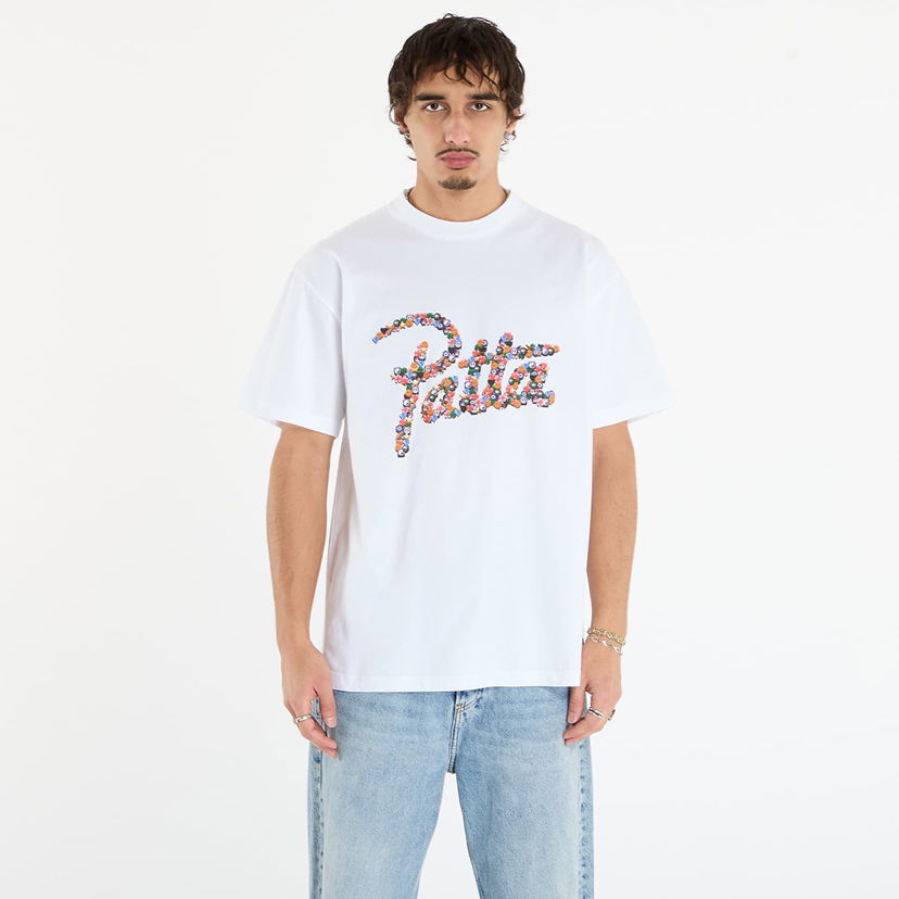 Majica Patta T-Shirt Vibes Multicolor Graphic Bela | POC-AW25-1000-290-0093-002
