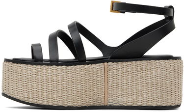 Nega čevljev Max Mara Max Mara Biarritz Platform Sandals Črna | 2345210338600, 2