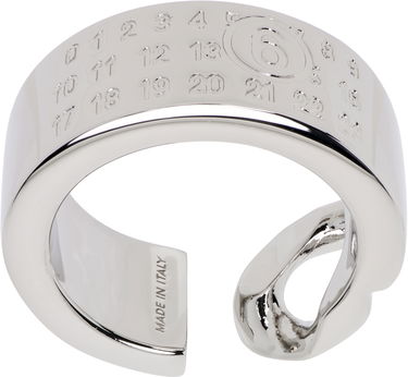Prstan Maison Margiela Minimal Numeric Cuff Ring Kovinski | SM6UQ0103 P8371, 0