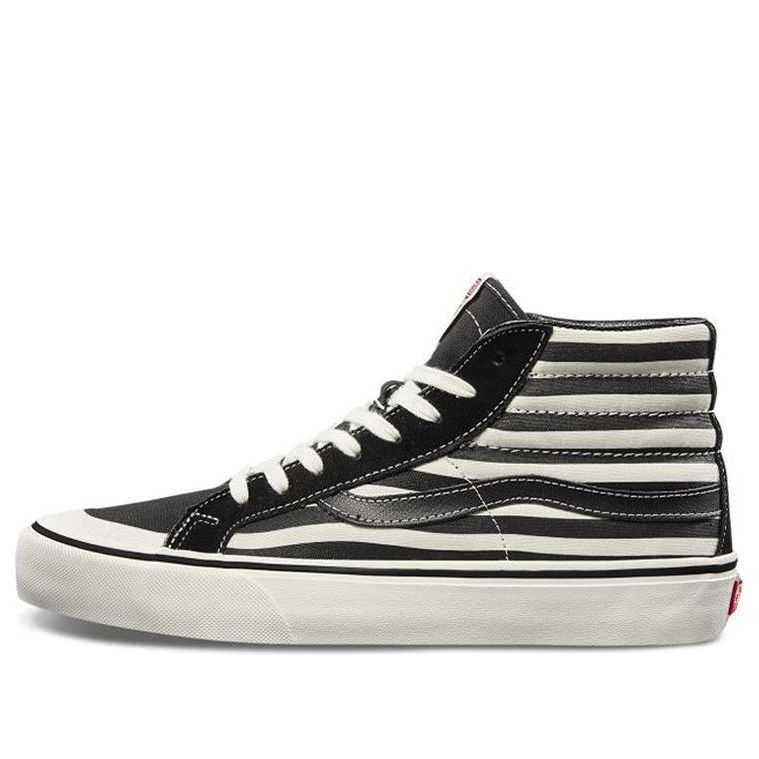 Superge in čevlji Vans SK8-Hi Stripe High Top Črna | VN0A3ZCEUZS